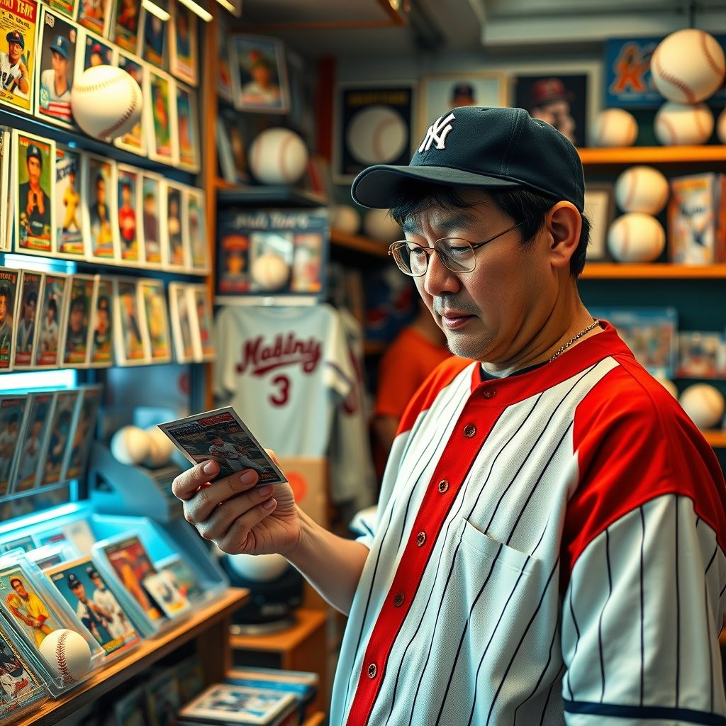 野球用具のコレクション
